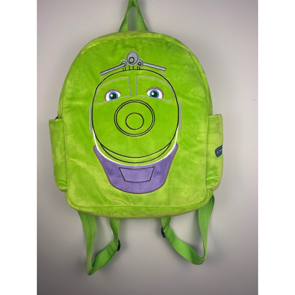Chuggington Koko Train Plush Backpack Kids Toddler‎ Lime Green Childrens